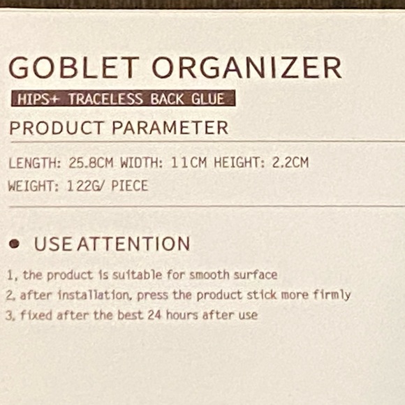 Wine Glass Storage Rack - Picture 4 of 4